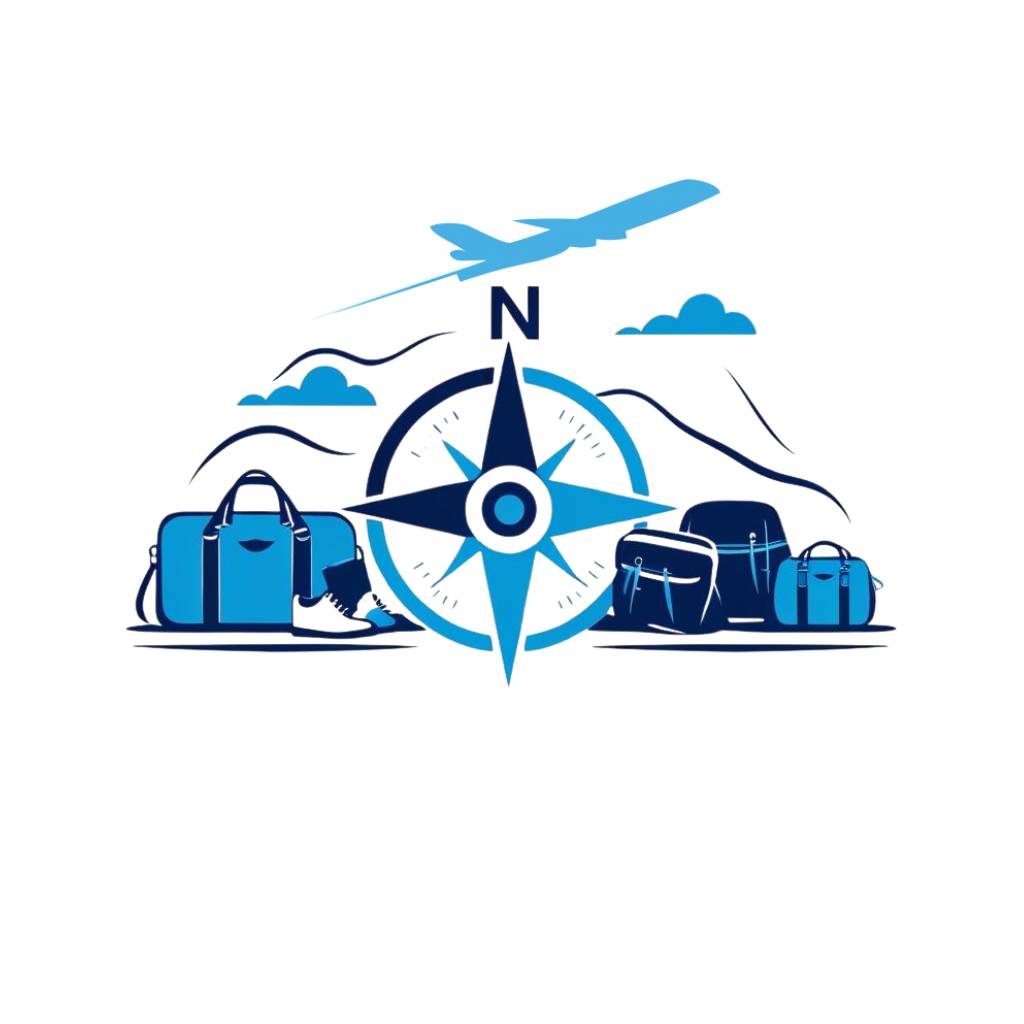 Swipe & Explore Travel Compass Logo